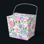 Hydrangea Print Feestbehandelingsdoos Bedankdoosjes<br><div class="desc">Deze feestelijke cadeaverdoos is bedrukt met een bloemmotief van hydrangea's. 
Pas dit product aan of koop het zoals afgebeeld.
Tip: Voeg lekkere snoepjes toe en maak het af met een vrolijke lint.</div>