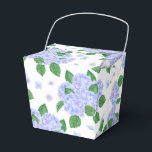 Hydrangea Print Feestbehandelingsdoos Bedankdoosjes<br><div class="desc">De feestelijk favorietendoos is afgebeeld met een hydrangea-bloemenprint. 
Pas dit item aan of koop het zoals het is.
Tip: Voeg gewoon je lekkere behandelingen toe en wat vrolijke linten.</div>