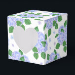 Hydrangea Print Feestbehandelingsdoos Bedankdoosjes<br><div class="desc">De feestelijk verpakte doos is afgebeeld met een hydrangea-bloemenprint. 
Pas dit item aan of koop het zoals het is.
Tip: Voeg gewoon lekkere traktaties toe en wat vrolijke linten.</div>