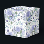 Hydrangea Print Feestcadeau Doos Bedankdoosjes<br><div class="desc">Cadeau doos is getoond met een hydrangea print. 
Pas dit item aan of koop het als is.
Tip: Voeg lekkere treats en wat vrolijk lint toe.</div>