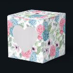 Hydrangea Print Feestcadeautjes Doos Bedankdoosjes<br><div class="desc">De feestelijke cadeauverpakkingsdoos is afgebeeld met een hydrangea-bloemenprint. 
Pas dit item aan of koop het zoals het is.
Tip: Voeg gewoon lekkere traktaties toe en een vrolijk lint.</div>