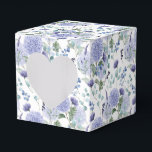 Hydrangea Print Feestcadeautjes Doos Bedankdoosjes<br><div class="desc">De feestcadeautjes doos is weergegeven met een hydrangea bloemenprint. 
Pas dit item aan of koop het zoals het is.
Tip: Voeg gewoon je lekkere traktaties toe en wat vrolijke linten.</div>