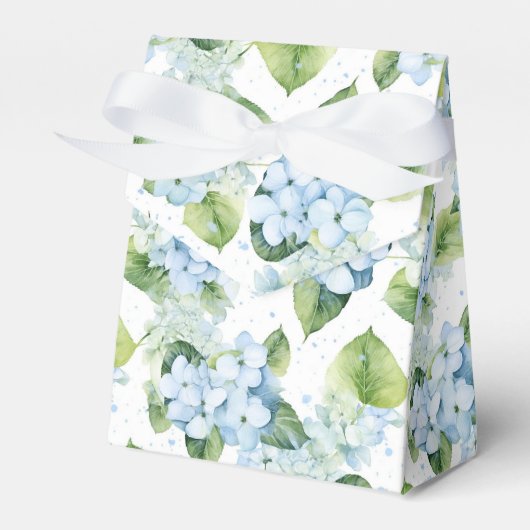 Hydrangea Print Feestcadeautjesdoos Bedankdoosjes (Voorkant Zijde)