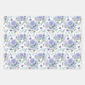 Hydrangea Print Wrapping Papier Bladen Inpakpapier Vel (Voorkant 2)