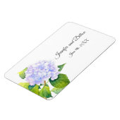 Hydrangea rechthoekig magneet (Linkerzijde)