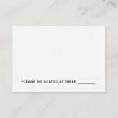 Hydrangea Rozen Bloemen Trouwplaats Kaarten Plaatskaartje (Achterkant)