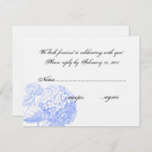 Hydrangea RSVP (Voorkant / Achterkant)