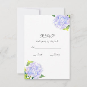 Hydrangea RSVP Kaartje