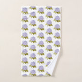 Hydrangea Schakeringen Van Paars Blauw Bad Handdoek (Handdoek)