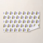 Hydrangea Schakeringen Van Paars Blauw Bad Handdoek (Handdoek)