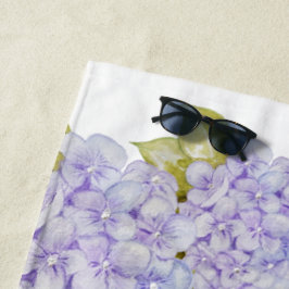 Hydrangea Schakeringen Van Paars Blauw Strandlaken