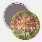 Hydrangea Secret Sister Magnet- voor elke gelegenh Magneet (Voorkant / Achterkant)