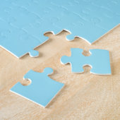 Hydrangea Sky Blue Flower Floral Legpuzzel (Zijkant)