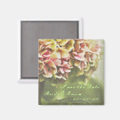 Hydrangea Sla de datummagneet op Magneet (Voorkant / Achterkant)