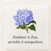 Hydrangea Sprinkle Onderzetter (Voorkant)