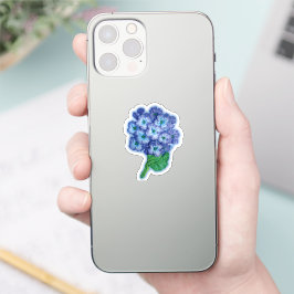 Hydrangea sticker