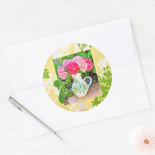 Hydrangea Sticker (Envelop)