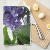 Hydrangea Struik Kitchen Towel Theedoek (Quarter Fold)