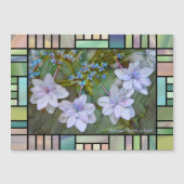 Hydrangea 'Sumida-no-hanabi'  [Magnet Card] (Voorkant)