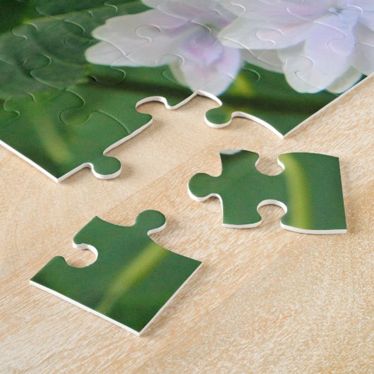 Hydrangea "Sumida-no-hanabi" (puzzel: 252P) Legpuzzel (Zijkant)