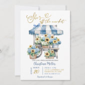 Hydrangea sunflower She's off the Market Bridal Kaart (Voorkant)