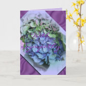 Hydrangea Sympathie voor orchidee - maak elke gele Kaart (Gele Bloem)