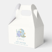 Hydrangea Tea Brewing Baby shower Bedankdoosjes (Voorkant Zijde)
