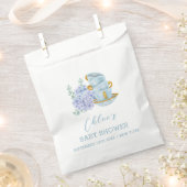  Hydrangea Tea Brewing Baby shower Bedankzakje (Geknipt)