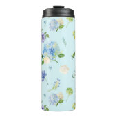 Hydrangea Thermal Tumbler Thermosbeker (Voorkant)