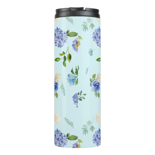 Hydrangea Thermal Tumbler Thermosbeker (Achterkant)