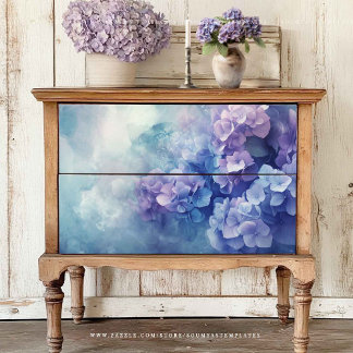 Hydrangea Tissue Paper Decoupage Tissuepapier