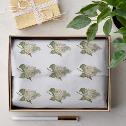 Hydrangea Tissue Paper Tissuepapier (Geschenk)