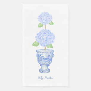 Hydrangea Topiary Chinoiserie Gastendoek Servet