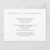 Hydrangea Trouwkaart Bijlage (Voorkant)