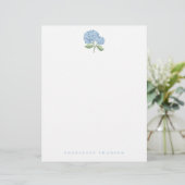 Hydrangea Tuin Briefhoofd (Staand voorkant)