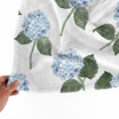 Hydrangea Tuin Monogram Fleece Deken