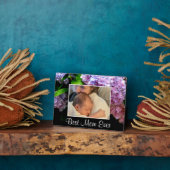 Hydrangea tuin roze blauw paarse bloemen Beste Moe Fotoplaat (Zijkant)