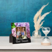 Hydrangea Tuin Roze paarse Blauw Groen Bloemen Fotoplaat (Insitu)