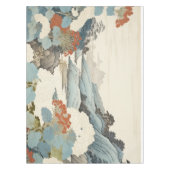 Hydrangea tuinschilderij buiten. tafelkleed (Voorkant)