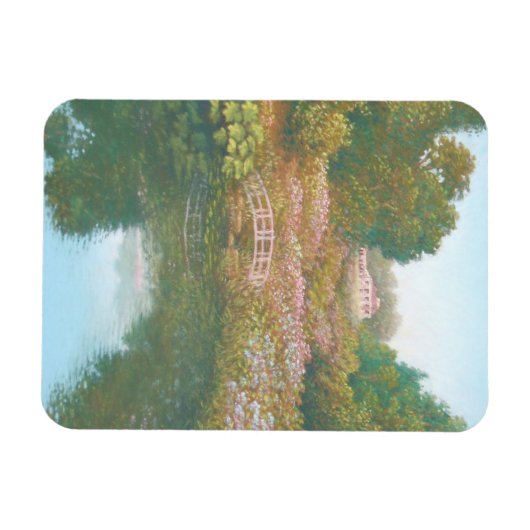 Hydrangea Valley, Trebah Cornwall Fotomagneet Magneet (Horizontaal)