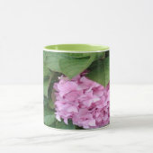 Hydrangea van Balboa, paars en groen. Mok (Midden)