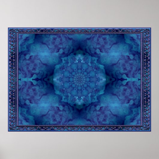 Hydrangea Veil Poster (Voorkant)