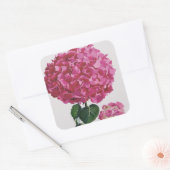Hydrangea Vierkante Sticker (Envelop)