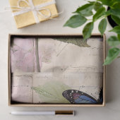  Hydrangea & Vlinder Decoupage Ephemera Tissuepapier (Geschenk)