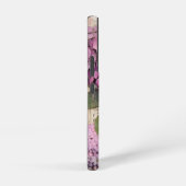 Hydrangea & Vlinderroze gepersonaliseerd Samsung Galaxy Hoesje (Rechterkant)