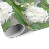 Hydrangea Vloergroene witte Natuur TuinPlanten Cadeaupapier (Rol Hoek)