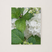 Hydrangea Vloergroene witte Natuur TuinPlanten Legpuzzel (Verticaal)