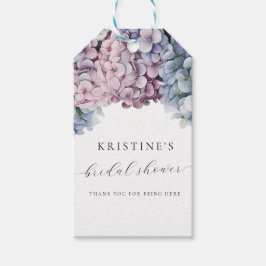 Hydrangea Vrijgezellenfeest Dank u Label Cadeaulabel