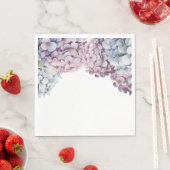 Hydrangea Vrijgezellenfeest servet (Insitu)