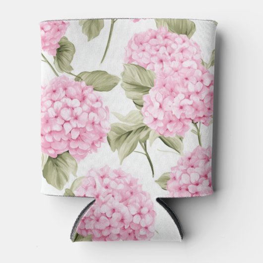 Hydrangea vrijgezellenfeestje blikje koeler (Voorkant)